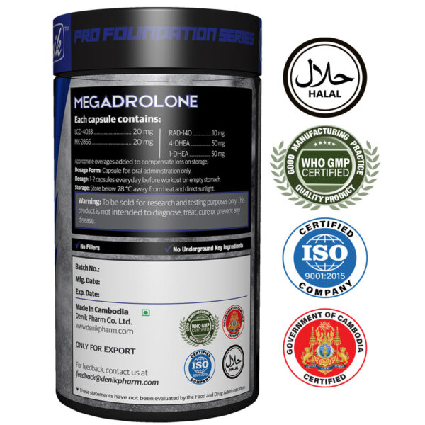 Megadrolone (MEGA BULK MIX) - Advanced Formula - Image 2
