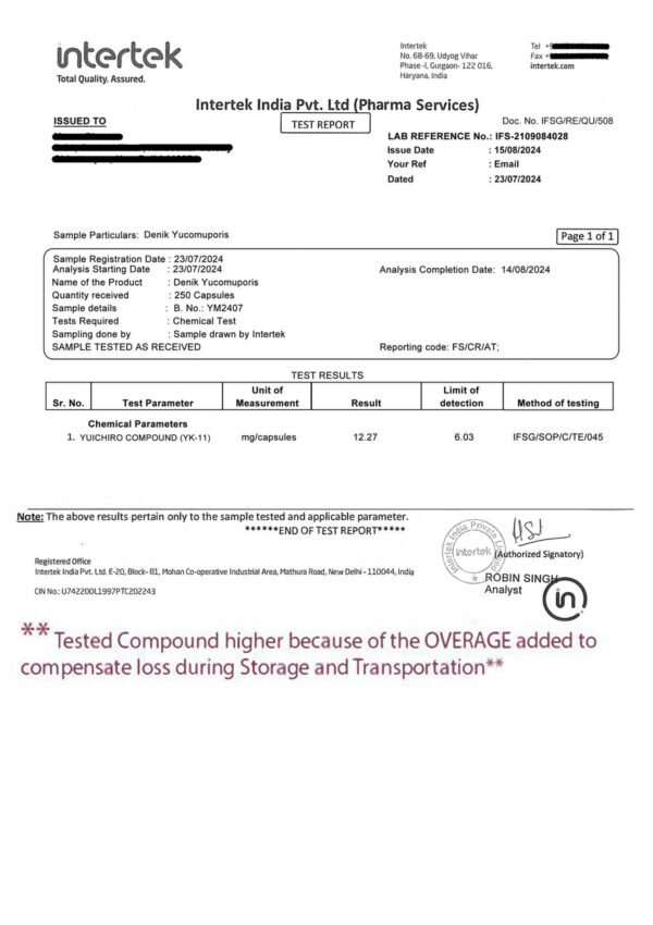 YK-11 compound for unlimited lean mass growth - Image 3