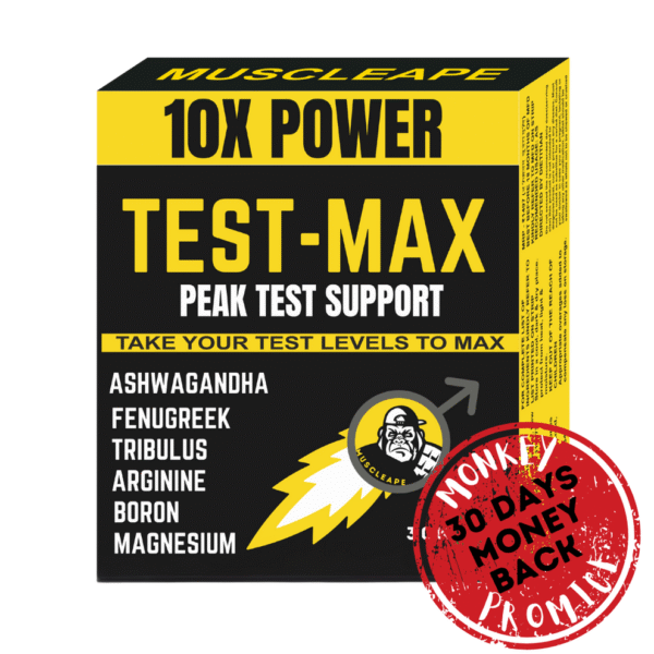 Muscleape TestMax Natural Men's Stamina Booster.